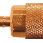 11580 1/4 HOSE BARB COUPLER-COILHOSE *166-166-153