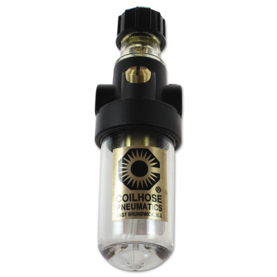 18506 1/4" MINIATURE LUBRICATOR W/METAL BOWL-COILHOSE *166-166-ML2