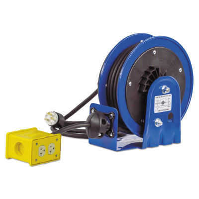 COMPACT POWER CORD REEL-12/3 X 30' QUAD IND-COXREELS-170-PC10-3012-B