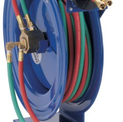 DUAL OXY-ACETYLENE HOSEREEL 1/4" ID 100'LP HOSE-COXREELS-170-EZ-SHW-1100
