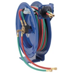 DUAL OXY-ACETYLENE HOSEREEL 1/4" ID 100'LP HOSE-COXREELS-170-EZ-SHW-1100