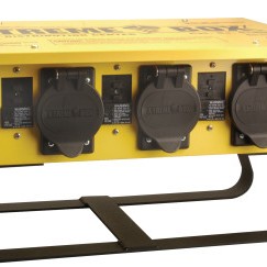 NEMA 3R RAINPROOF 20A LOCKING RECEP YL SLED BASE-COLEMAN CABLE-172-01960