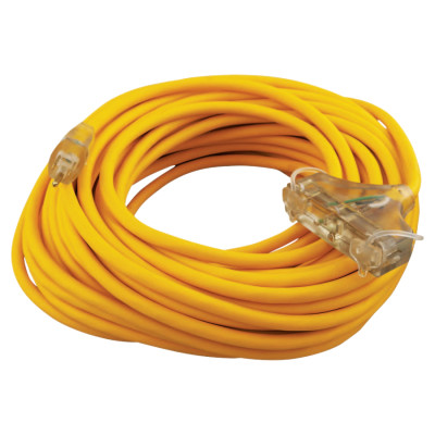 100' 12/3 YELLOW POLAR/SOLAR PLUS W/POWER LIGH-COLEMAN CABLE-172-03489