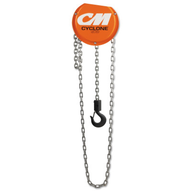 CYCLONE HOIST 3TON W/10FT LIFT-COLUMBUS MCKINN-175-4627