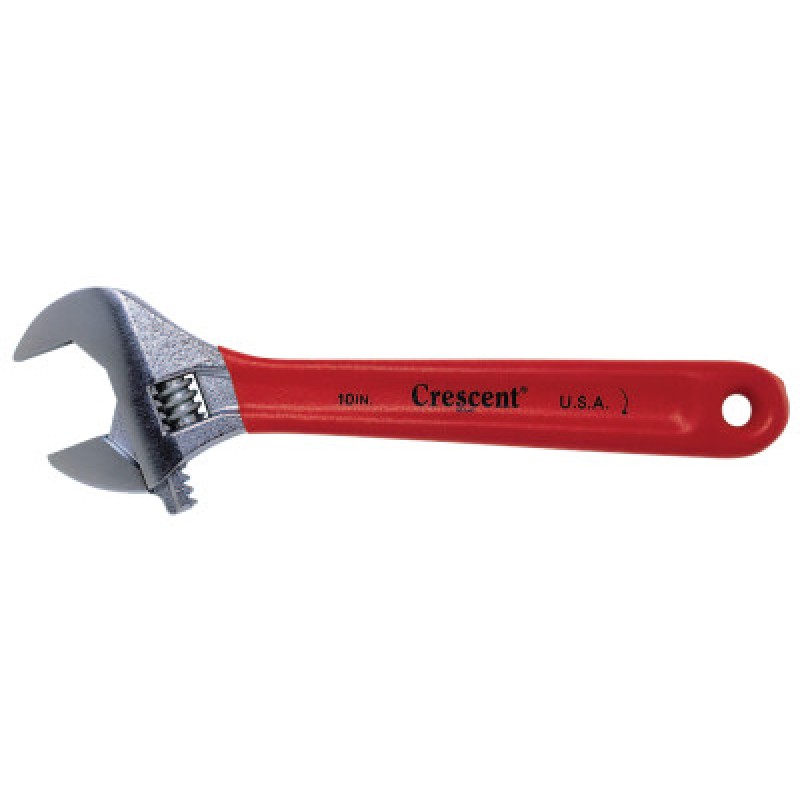 ADJ WRENCH 8" CHROME CUSHION CARDED SENSORMATIC-APEX/COOPER-181-AC28CVS