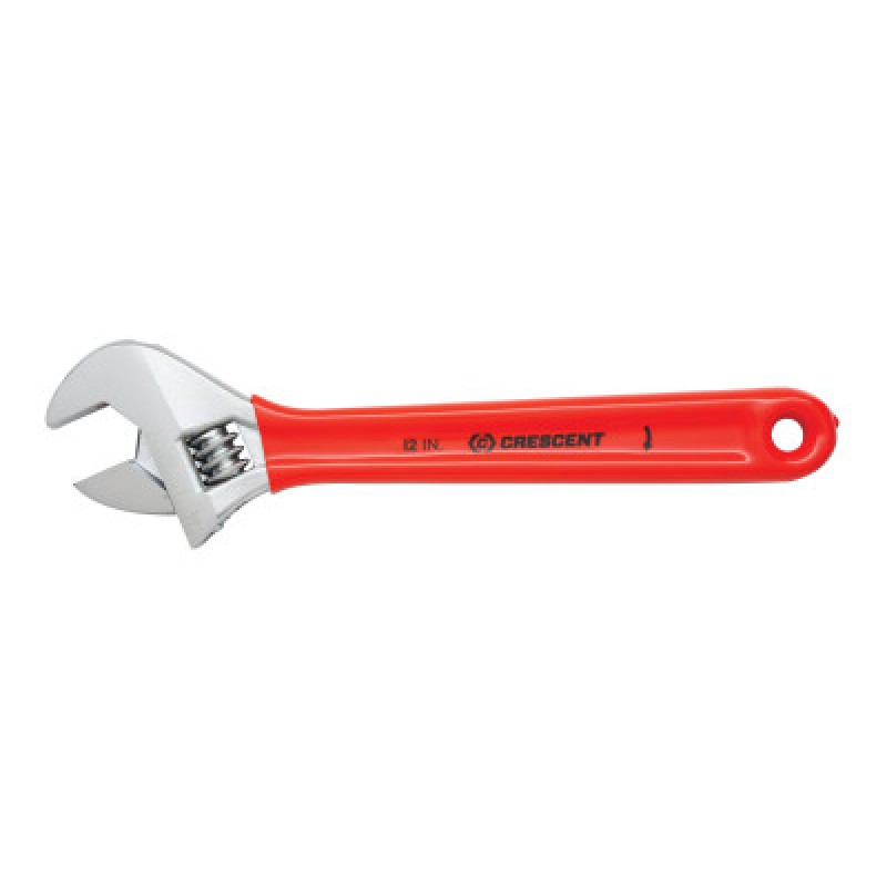 ADJ WRENCH 12" CHROME CUSHION CARDED SENSORMATIC-APEX/COOPER-181-AC212CVS