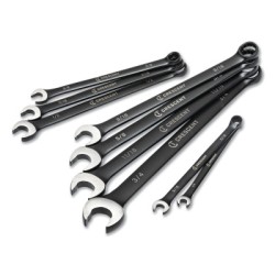 9PC CRESCENT BLK COMBO WR 12PT SAE-APEX/COOPER-181-CCWS9BS