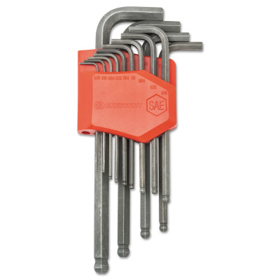 HEX L-KEY SET SAE BALL END 13PC-APEX/COOPER-181-CHKLABALL13