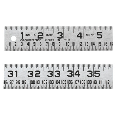 STEEL RULE  TIN  1/16"X1/4"X4"-APEX/COOPER-182-954FTN