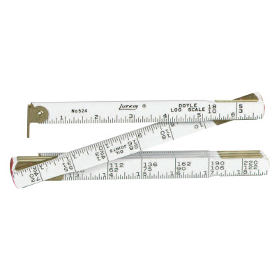 WOOD RULE DOYLE LOG SCL5/8X48IN-APEX/COOPER-182-TT524N