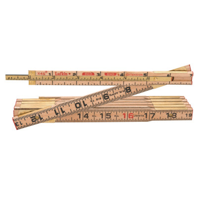 WOOD RULE FOLD EXT 5/8X8REDEND-APEX/COOPER-182-X48N