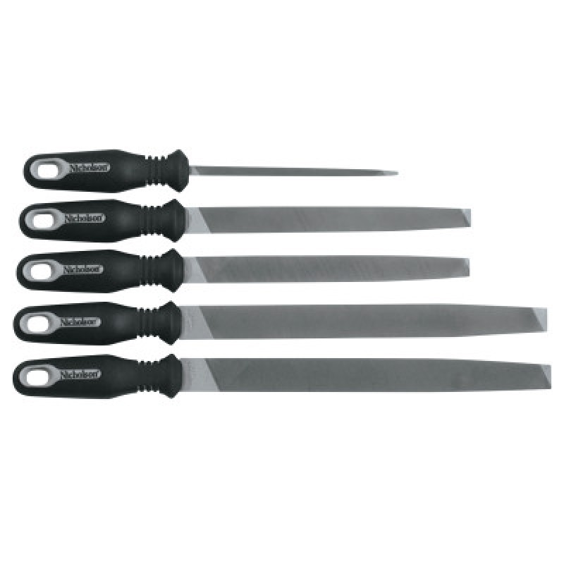 FILE SET 5PC NICH GREENW/HANDLE-APEX/COOPER-183-22150HIN