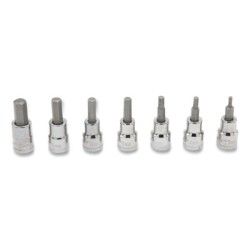 7 PC HEX BIT SOCKET SETMM 3/8" DRIVE-APEX/COOPER-192-CBSS1N