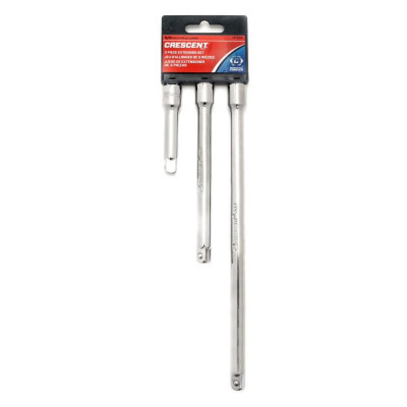 3 PC3/8" DRIVE EXTENSIONBAR SET-APEX/COOPER-192-CDTA15N