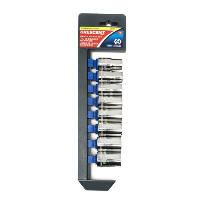 SOCKET SET 8PC 1/2" DRIVE MM-APEX/COOPER-192-CSAS1N