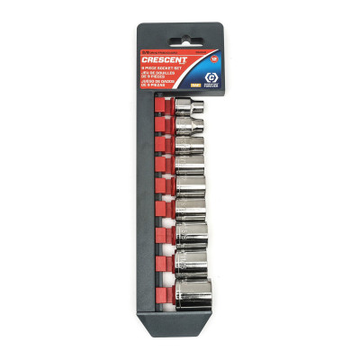 SOCKET SET9PC3/8" DRIVE12PTSAE-APEX/COOPER-192-CSAS4N