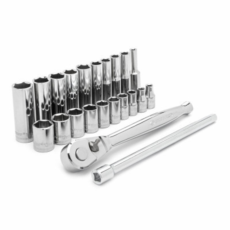 22PC1/4" DR SCKT WR SETSTD/DEEPMM-APEX/COOPER-192-CSWS3N