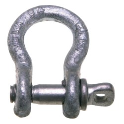 419 1" 8-1/2T ANCHOR SHACKLE W/SCREW PIN CARBON-APEX/COOPER-193-5411635
