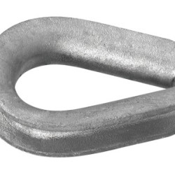3/4" HEAVY WIRE ROPE THIMBLE 765-G-APEX/COOPER-193-6260207