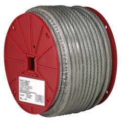 3/32"-7X7-COATED CABLE REEL 250'-APEX/COOPER-193-7000397