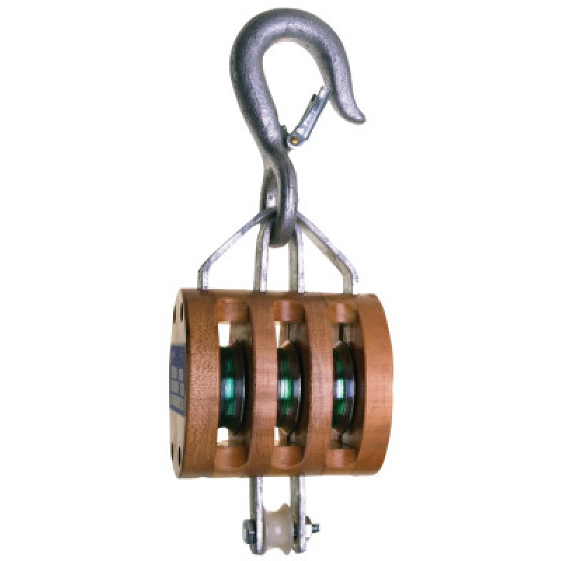 3003 TRIPLE 4" REGULAR WOOD SHELL BLOCK- LOOS-APEX/COOPER-193-7208536