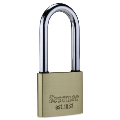 605 SESAMEE SOLID BRS PDL 1 1/8" KEYED DIFFERENT-EBERHARD MANUFA-197-K605