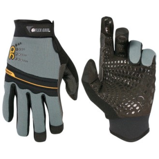 FLEX GRIP HIGH DEXTERITYWORK GLOVES-LG-CUSTOM LEAT*201-201-135L