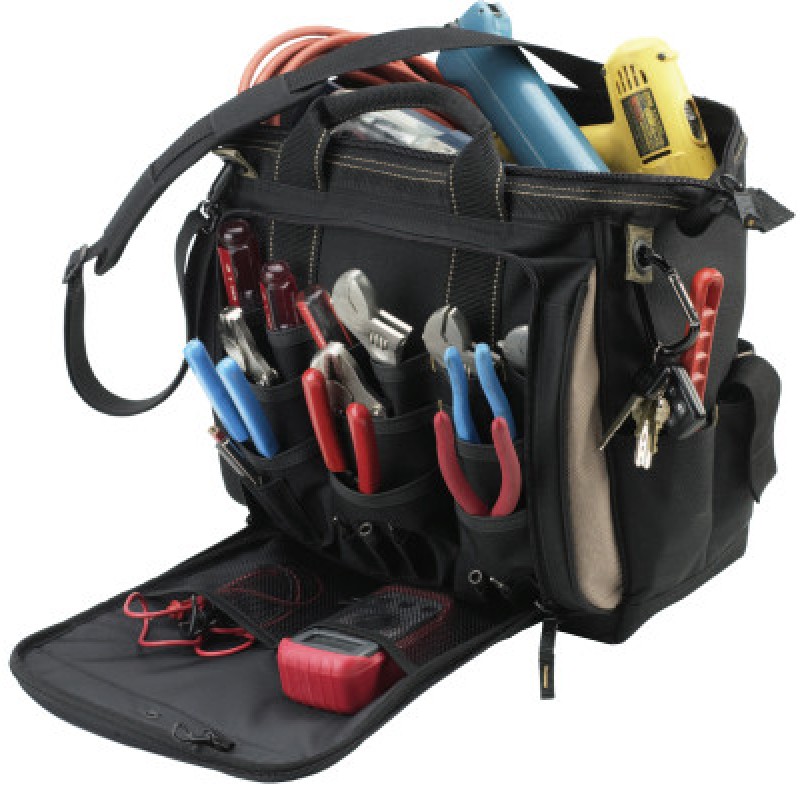 13" MULTI-COMPARTMENT TOOL CARRIER-CUSTOM LEAT*201-201-1537