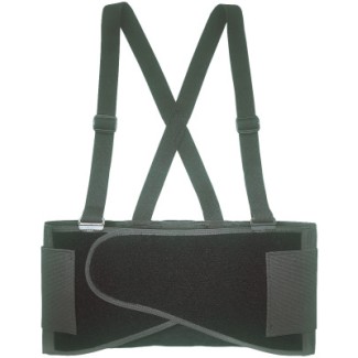 LARGE ELASTIC BACK SUPPORT BELT-CUSTOM LEAT*201-201-5000L