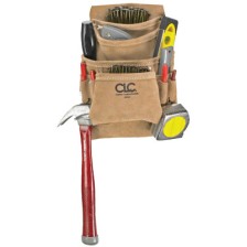 10 POCKET CARPENTER'S NAIL & TOOL BAG-CUSTOM LEAT*201-201-I923X