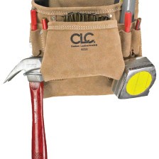 10 POCKET CARPENTER'S NAIL & TOOL BAG-CUSTOM LEAT*201-201-I923X