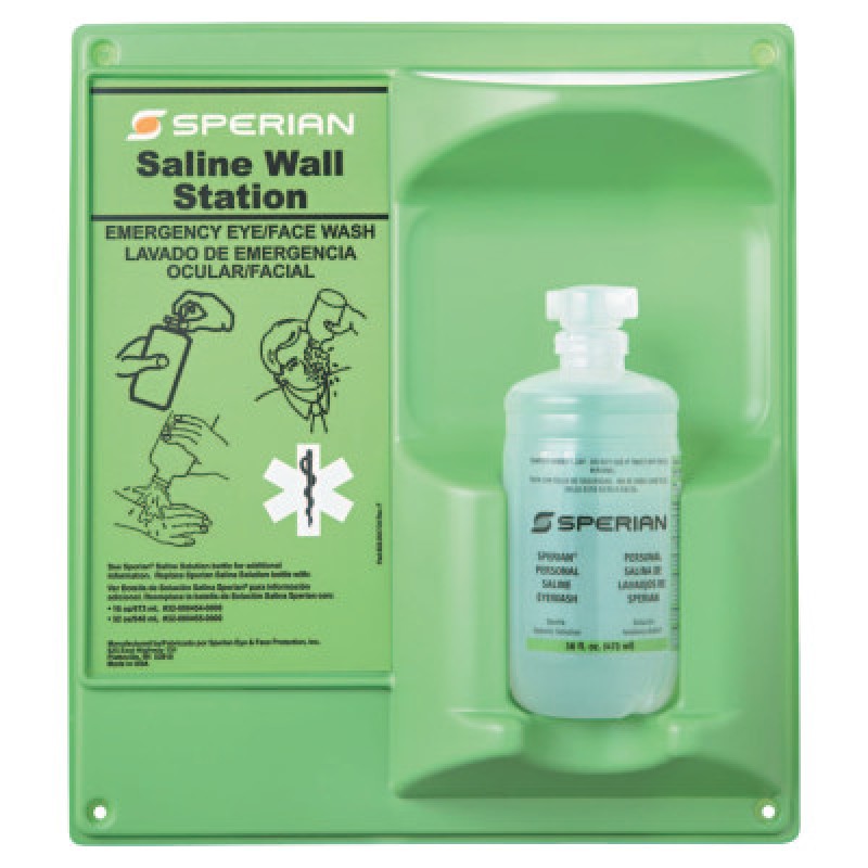 EYESALINE SINGLE 16 OZ WALL STATION-HONEYWELL-SPERI-203-32-000460-0000