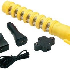 EMERGENCY LED BATON ROADFLARE SINGLE YELLOW-AERVOE-PACIFIC-205-1154