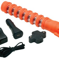 EMERGENCY LED BATON ROADFLARE 3-RED LED-AERVOE-PACIFIC-205-1155