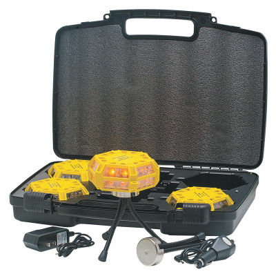 4-SUPER FLARE KIT W/ AMBER LEDS-AERVOE-PACIFIC-205-1167