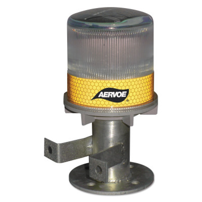 SOLAR STROBE/SIGNAL LIGHT [YELLOW]-AERVOE-PACIFIC-205-1198