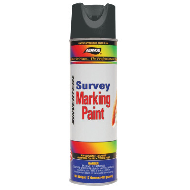 SURVEY MARKING PAINT RED20 OZ CAN (11 OZ NET)-AERVOE-PACIFIC-205-220