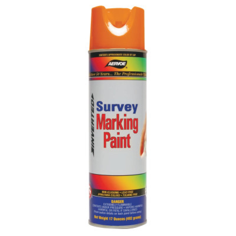 FL.ORANGE SURVEY MARKINGPAINT 20 OZ.-AERVOE-PACIFIC-205-222