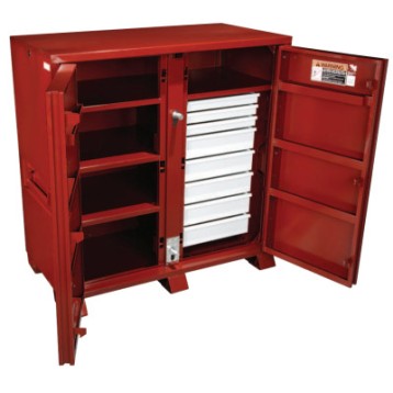 JOBOX STEEL 2 DOOR DRAWER CAB. 60.13X30.25X60.75-APEX/DELTA-217-1-679990