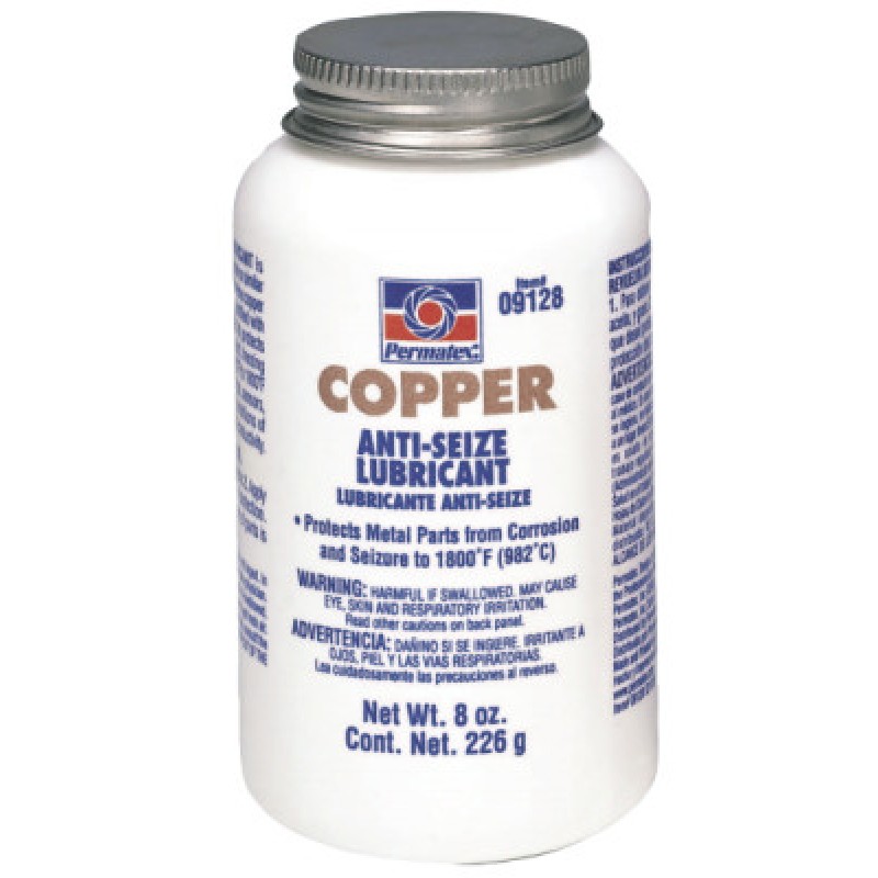 COPPER ANTI-SEIZE LUBRICANT 8 OZ BRUSH TOP-ITW DEVCON-230-09128