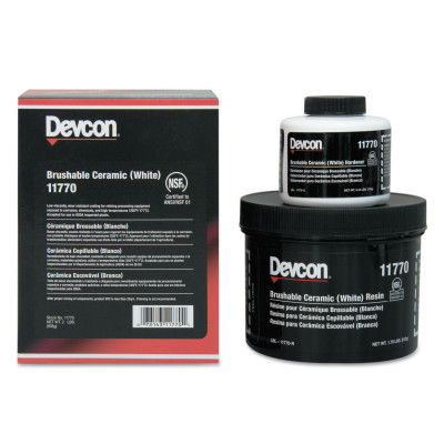 2LB. WHITE BRUSHABLE CERMIC EPOXY-ITW DEVCON-230-11770