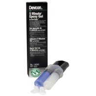 1-OZ DEV-TUBE 5-MINUTEEPOXY GEL-ITW DEVCON-230-14240