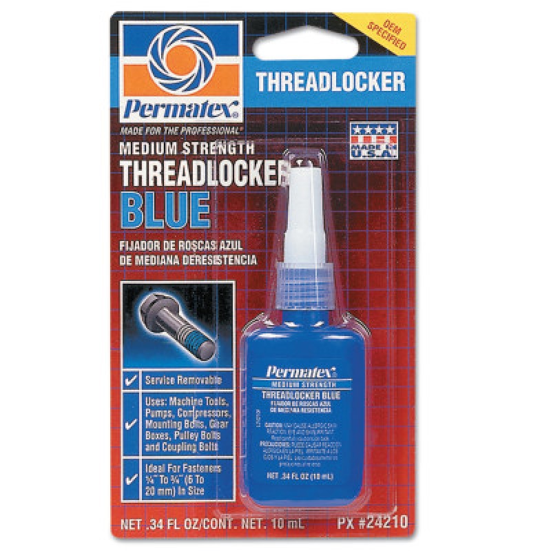 MEDIUM STRENGTH THREADLOCKER BLUE 10 ML BOTTLE-ITW DEVCON-230-24210