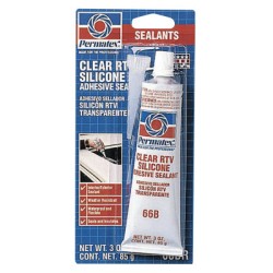 #66 CLEAR SILICONE ADHESIVE 3 OZ TUBE-ITW DEVCON-230-80050