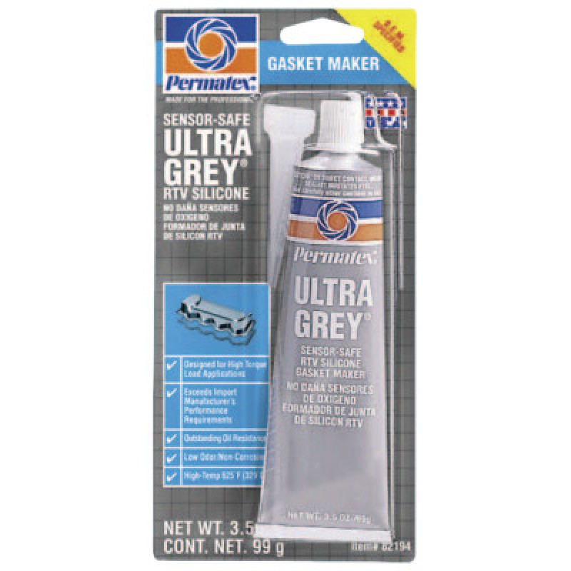 #599 ULTRA GREY RIGID ASS. GASKET MAKER 3.5 TUB-ITW DEVCON-230-82194