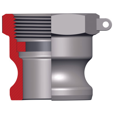 ADAPTOR-DIXON VALVE-238-100-A-SS