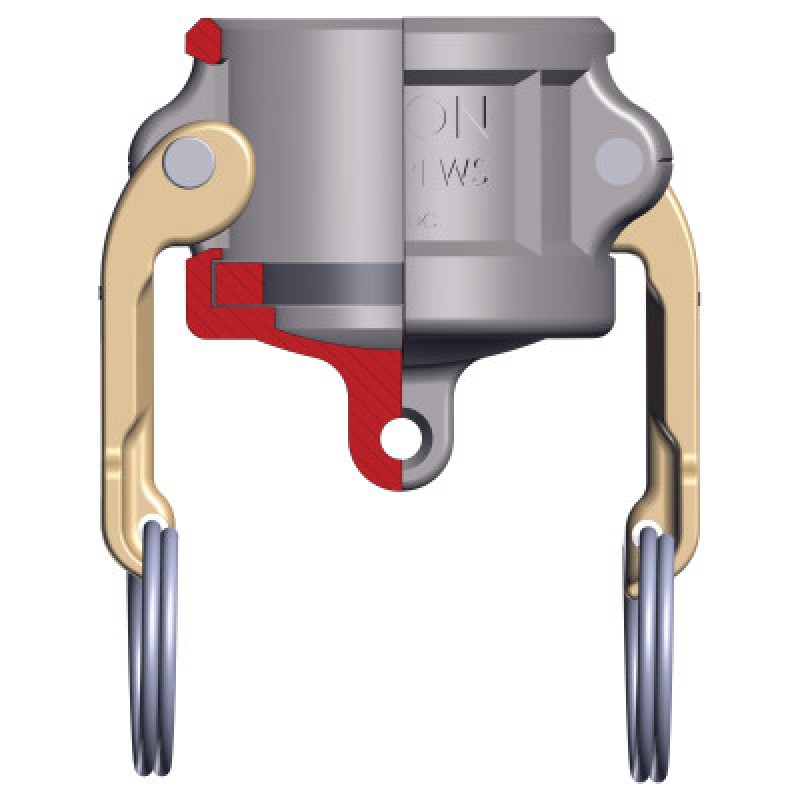 DUST CAP-DIXON VALVE-238-100-DC-AL