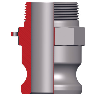 ADAPTOR-DIXON VALVE-238-125-F-AL