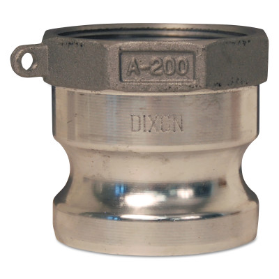 1 1/4" ALUMINUM TYPE A GLOBAL ADAPTER-DIXON VALVE-238-G125-A-AL