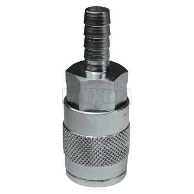 1/2" IND COUPLER 1/2" BARB STEEL-DIXON VALVE-238-4FS4
